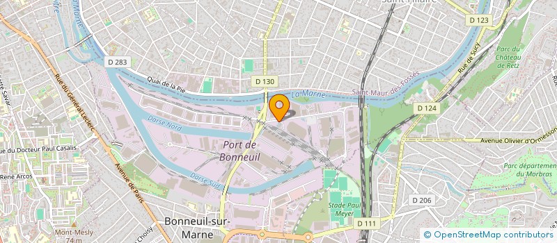 localisation de l'entreprise AVOCATS BOCCALINI & MIGAUD ABM DROIT ET CONSEIL  BONNEUIL-SUR-MARNE