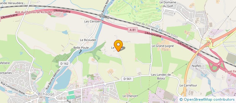 localisation de l'entreprise AVOCATS D'AFFAIRES & CONTENTIEUX  CHANGE