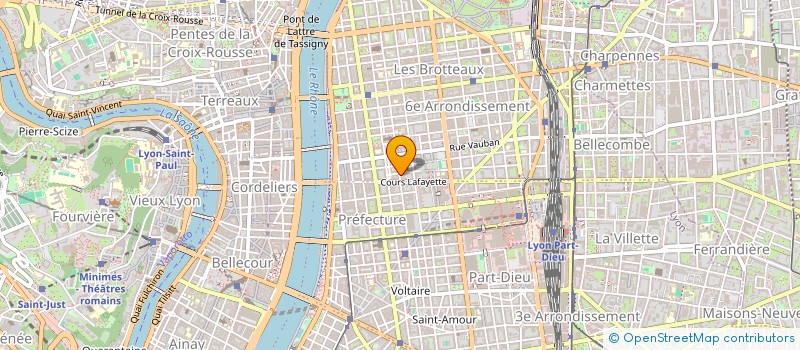 localisation de l'entreprise AVOCATS DES DROITS DE LA NATURE à LYON