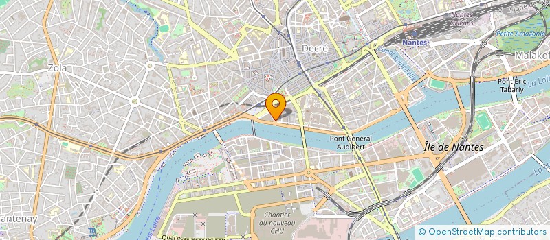 localisation de l'entreprise AVOCATS DEURBROUCQ à NANTES