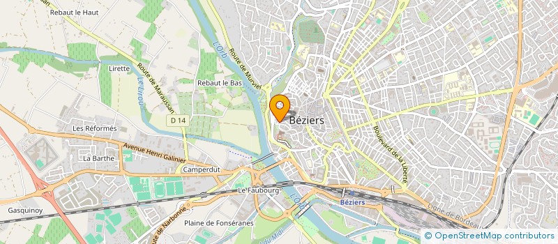 localisation de l'entreprise AVOCATS ET CONSEILS : TRAITER, AGIR, HARMONISER  BEZIERS