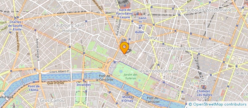 localisation de l'entreprise AVOCATS LASSOUX PARLANGE à PARIS
