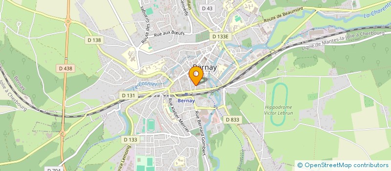 localisation de l'entreprise AVOCATS NORMANDS à BERNAY