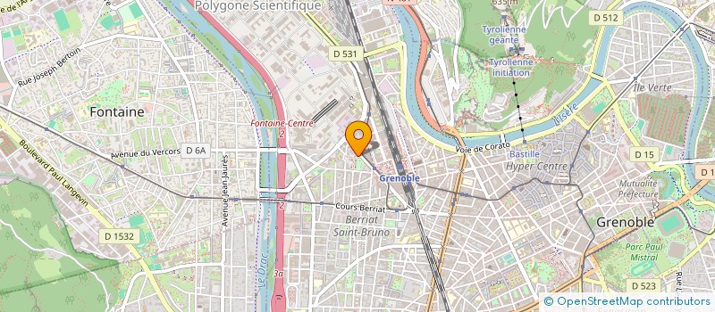 localisation de l'entreprise AVOCATS SERVICES  GRENOBLE