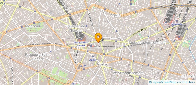 localisation de l'entreprise AVOCET C&I  PARIS