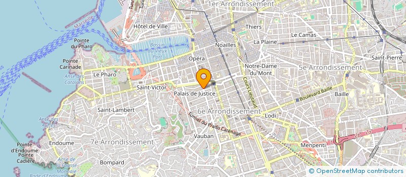 localisation de l'entreprise AVOCODE à MARSEILLE