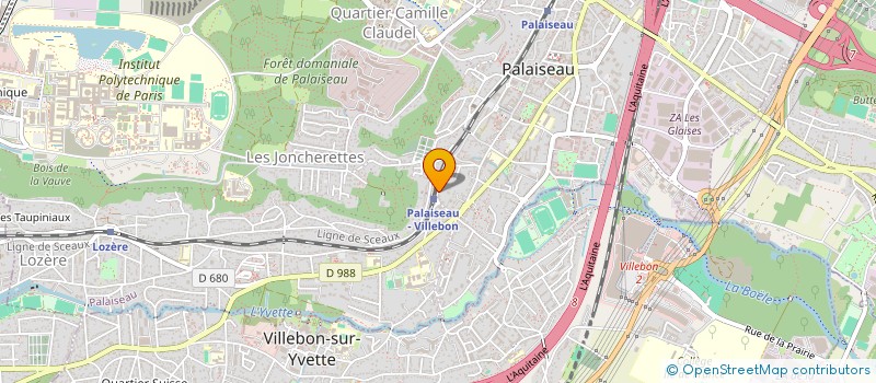 localisation de l'entreprise AVODOY à PALAISEAU