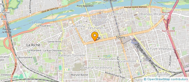 localisation de l'entreprise AVOGANE  TOURS