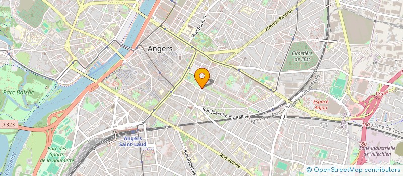 localisation de l'entreprise AVOHOLDING 2 à ANGERS