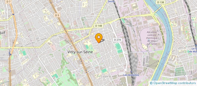 localisation de l'entreprise AVOIR UN BON COPAIN à VITRY-SUR-SEINE