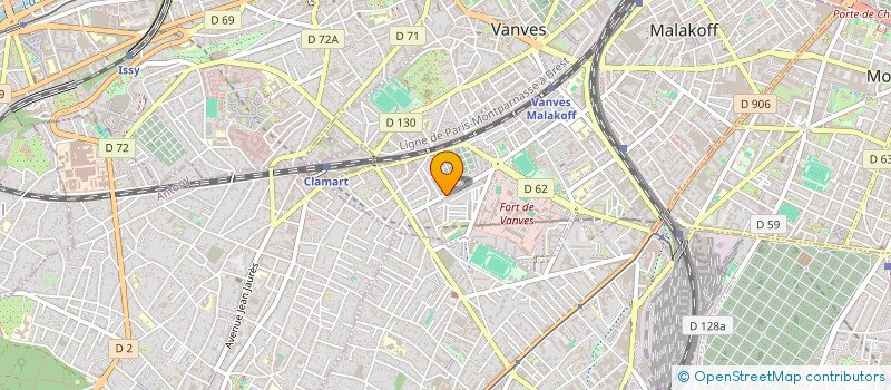 localisation de l'entreprise AVOISE CONSEIL  MALAKOFF