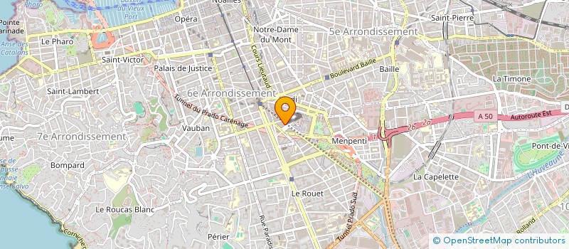 localisation de l'entreprise AVOKIN à MARSEILLE