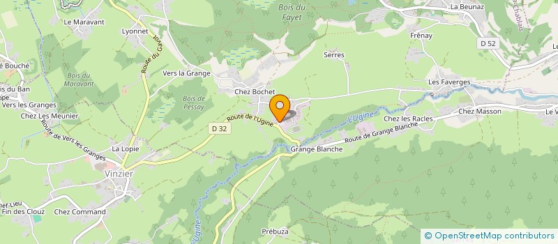 localisation de l'entreprise AVOLINKA 201  SAINT-PAUL-EN-CHABLAIS