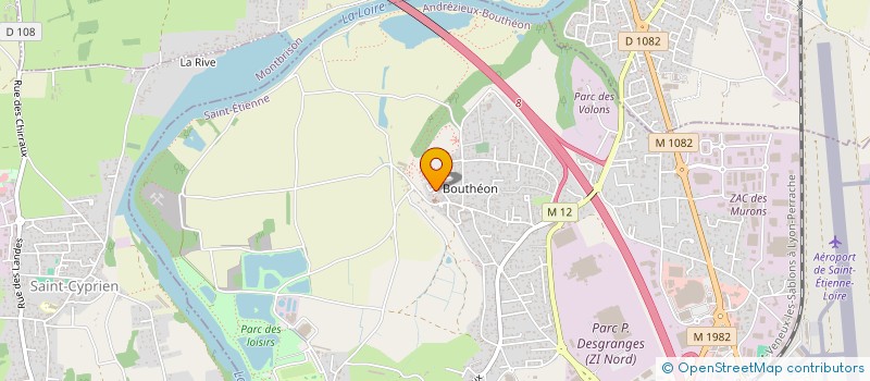 localisation de l'entreprise AVOLOCO  ANDREZIEUX-BOUTHEON