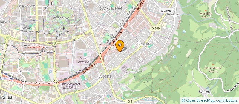 localisation de l'entreprise AVOMARK  EYBENS