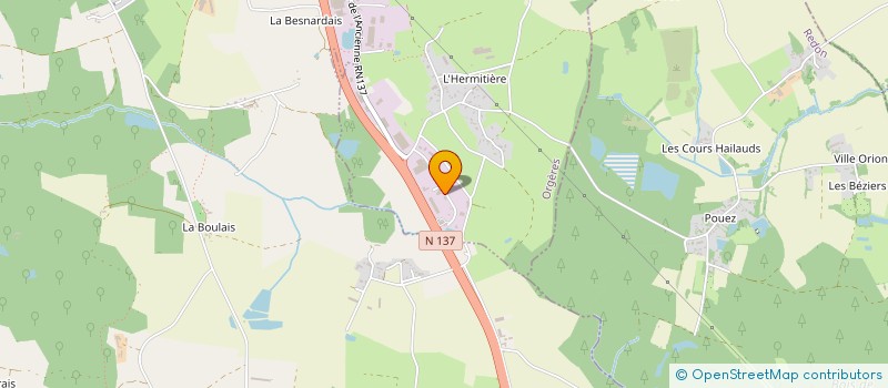 localisation de l'entreprise AVOMARK TECHNOLOGIES à ORGERES