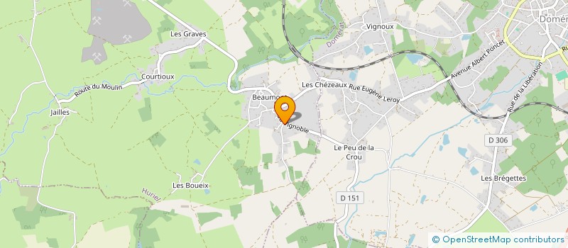 localisation de l'entreprise AVOMARQ'  SAINT-VICTOR