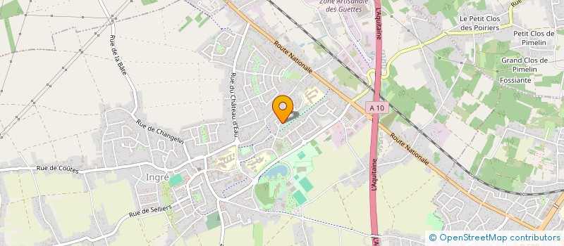 localisation de l'entreprise AVON-FONTAINEBLEAU à ORMES