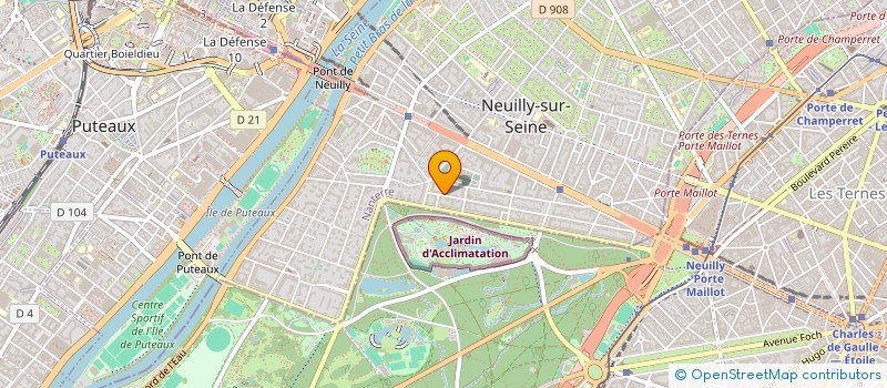 localisation de l'entreprise AVONTRA CAPITAL à NEUILLY-SUR-SEINE