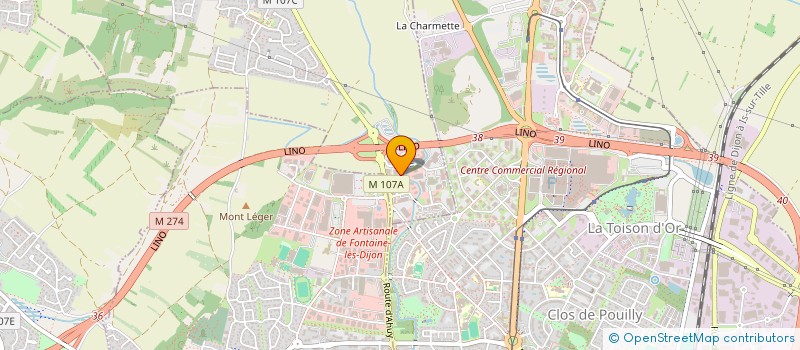 localisation de l'entreprise AVORD  AHUY