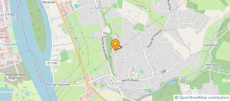 localisation de l'entreprise AVOREX  CAMBLANES-ET-MEYNAC