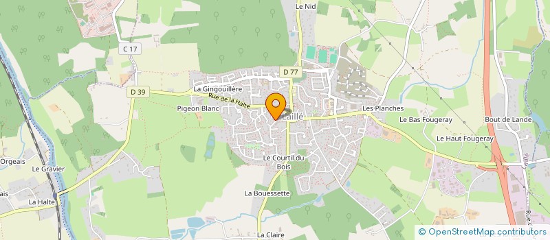 localisation de l'entreprise AVOSECO ENERGIE à LAILLE