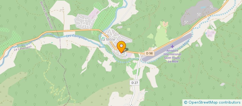 localisation de l'entreprise AVOSERVICES à LA MOLE