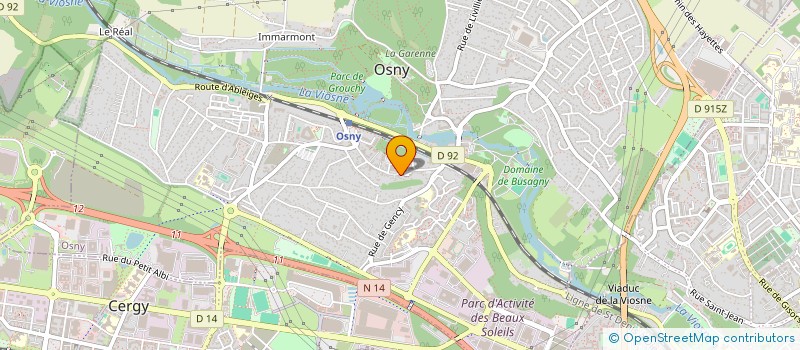 localisation de l'entreprise AVOSERVICES SARL à OSNY