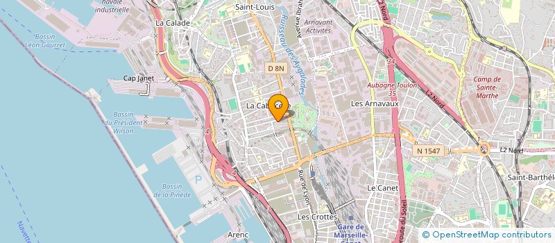 localisation de l'entreprise AVOTRA à MARSEILLE