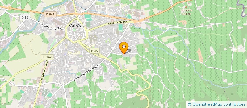 localisation de l'entreprise AVOTRAVO à VALREAS