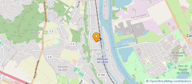 localisation de l'entreprise AVOTRE SERVICES  VILLENNES-SUR-SEINE