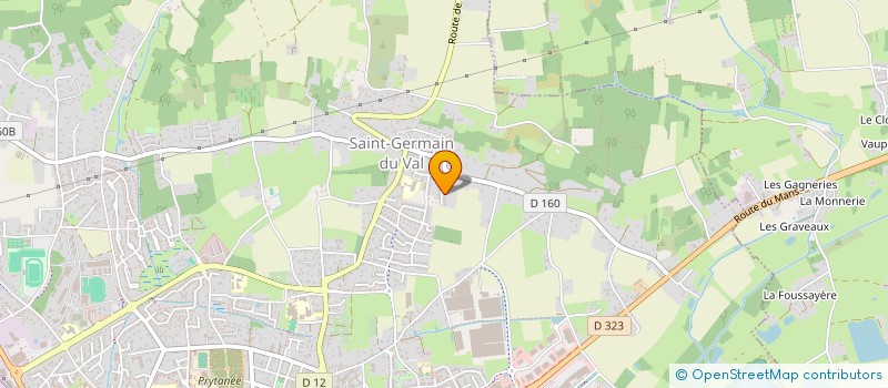 localisation de l'entreprise AVOX ESPORT  LA FLECHE