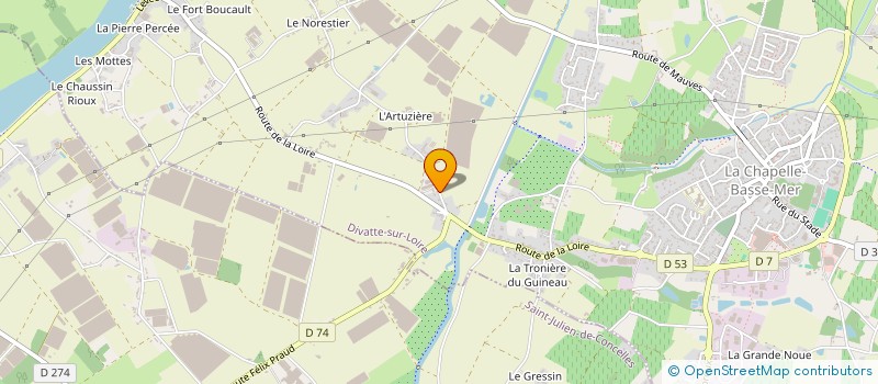 localisation de l'entreprise AVOXIA  DIVATTE-SUR-LOIRE