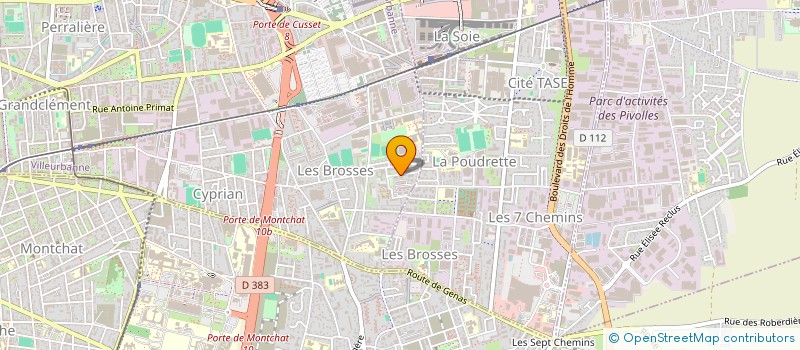 localisation de l'entreprise AVOYAN  VILLEURBANNE