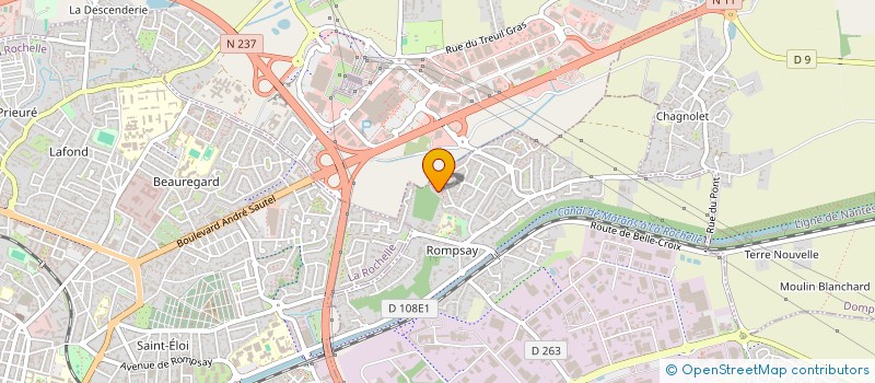 localisation de l'entreprise AVP  PERIGNY