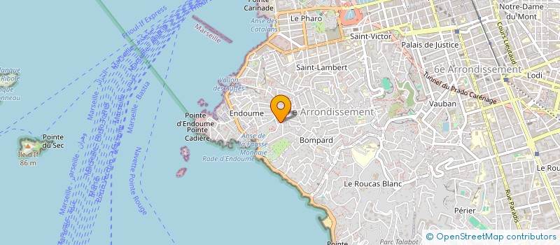 localisation de l'entreprise AVP CORP à MARSEILLE