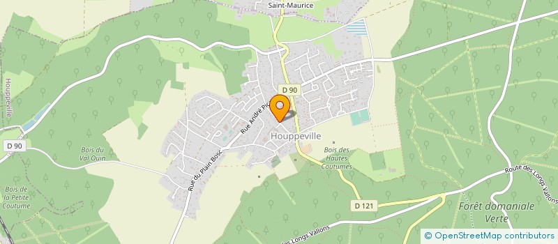 localisation de l'entreprise AVP DISTRIBUTION SERVICES à HOUPPEVILLE