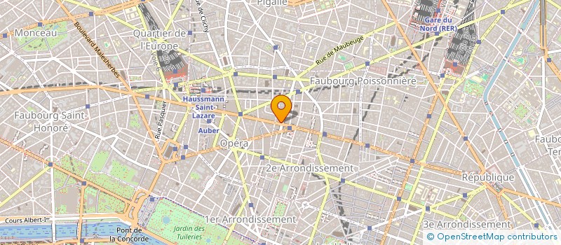 localisation de l'entreprise AVP GROWTH OPPORTUNITIES A S.L.P  PARIS