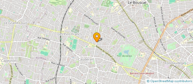 localisation de l'entreprise AVP INVEST  BORDEAUX