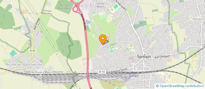 localisation de l'entreprise AVP NORD  SOMAIN