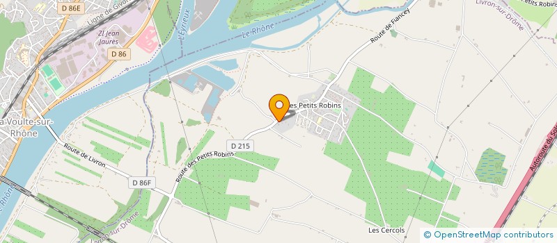 localisation de l'entreprise AVP SECURITE  LIVRON-SUR-DROME