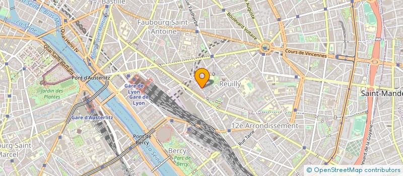 localisation de l'entreprise AVP THERMIQUE à PARIS