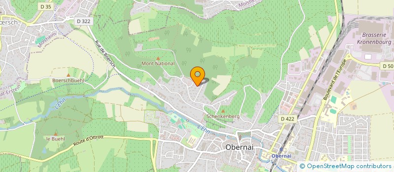 localisation de l'entreprise AVPACK  OBERNAI