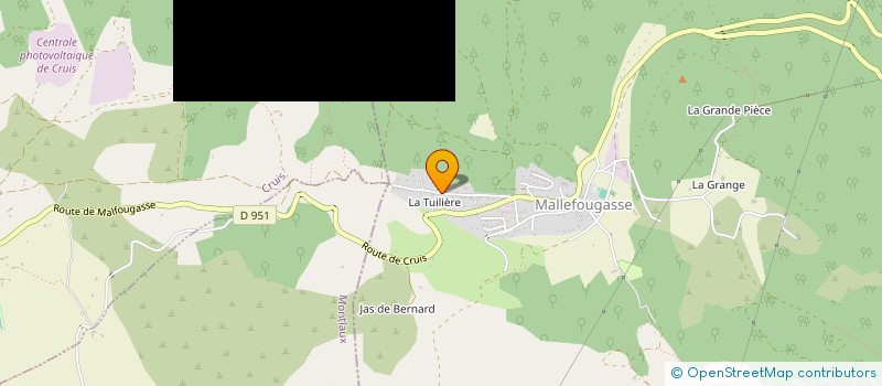 localisation de l'entreprise AVPM  MALLEFOUGASSE-AUGES