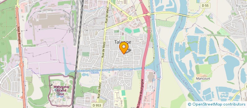 localisation de l'entreprise AVPS  TALANGE