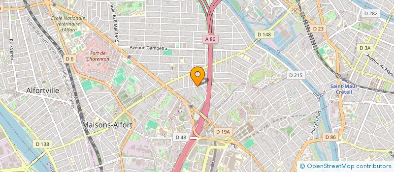localisation de l'entreprise AVR AUDIT à MAISONS-ALFORT