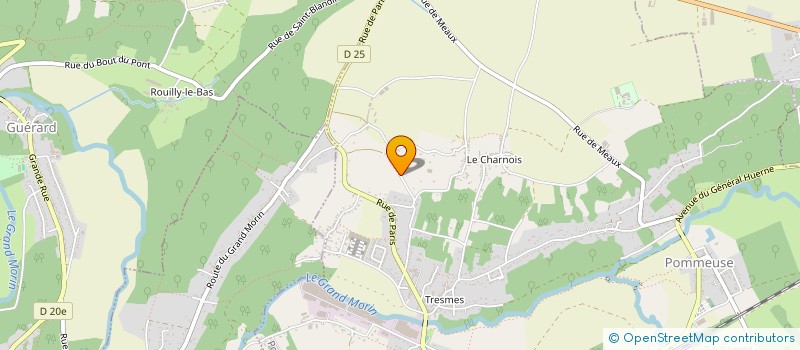 localisation de l'entreprise AVR ELECTRICITE à POMMEUSE