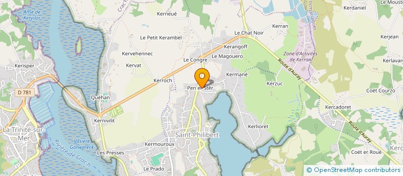 localisation de l'entreprise AVR FINANCES  SAINT-PHILIBERT