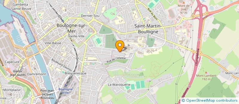 localisation de l'entreprise AVR - IMMO  SAINT-MARTIN-BOULOGNE