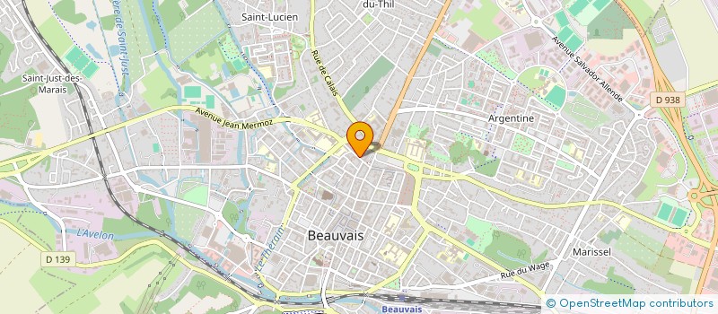 localisation de l'entreprise AVR INFORMATIQUE  BEAUVAIS